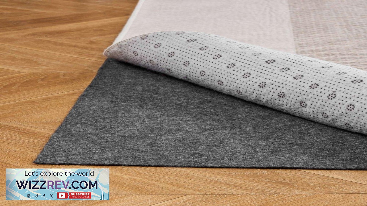 Thumbnail for VEVOR 9 x 12 Rug Pad  Non Slip Felt Cushion TPR Grip