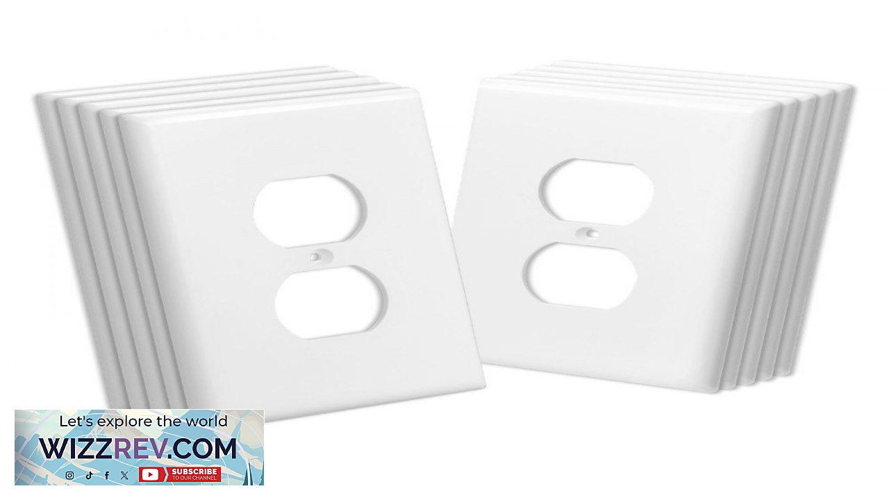Thumbnail for VEVOR Duplex Receptacle Cover  Standard 118 Size 10