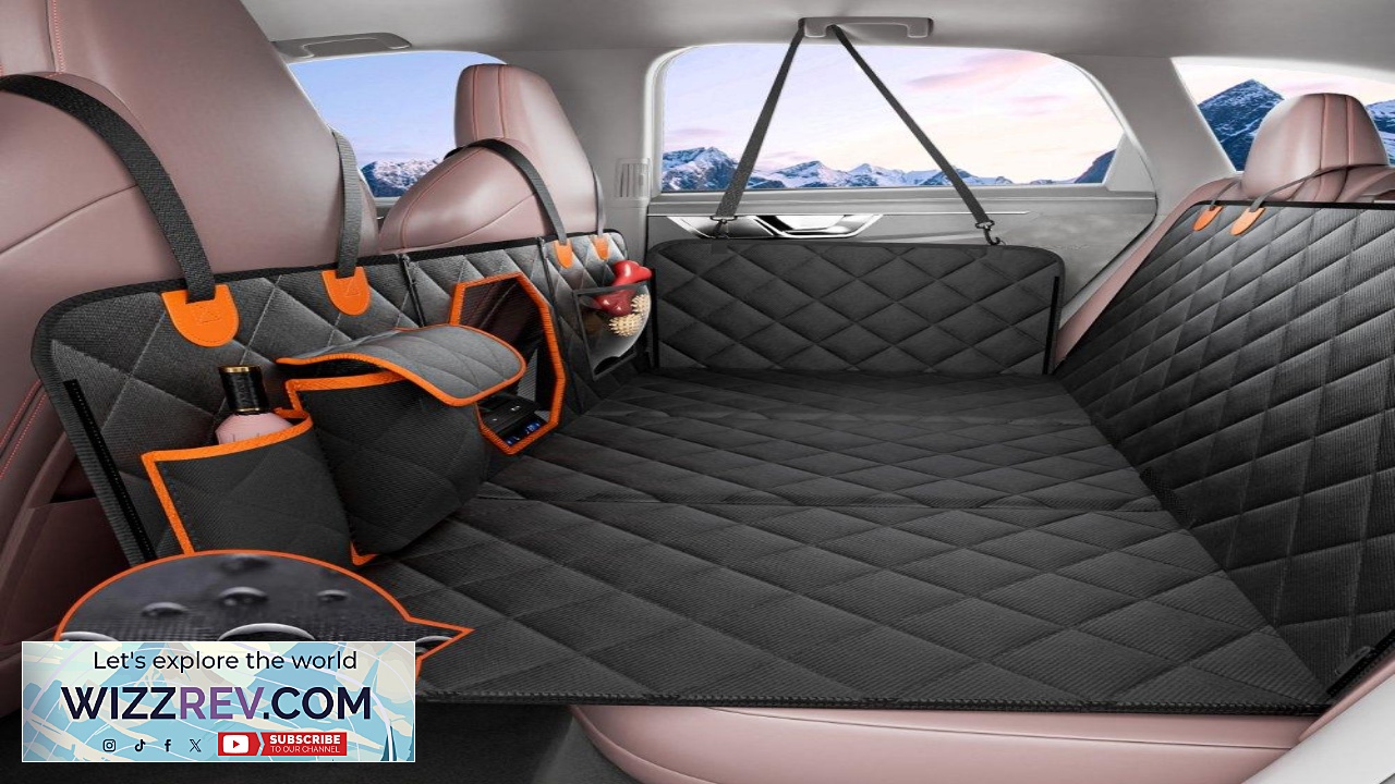 Thumbnail for VEVOR Pet Car Seat Cover  Durable Waterproof and Cozy