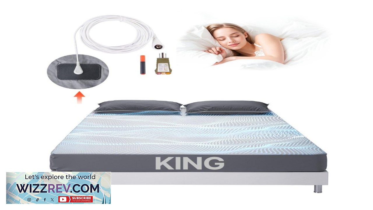 Thumbnail for VEVOR Earthing Sheets King Size 90% Cotton 10% Silver