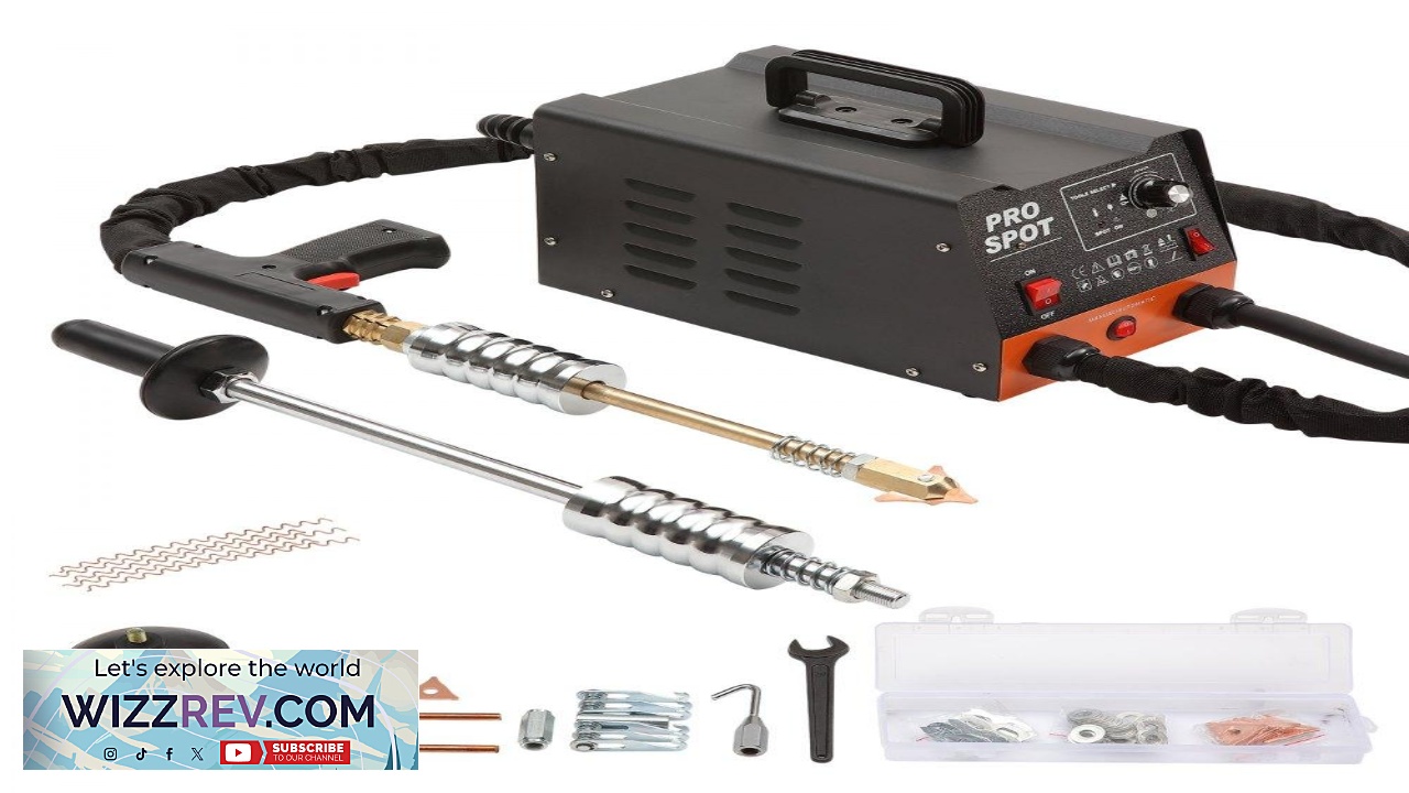 Thumbnail for VEVOR Stud Welder Dent Repair Kit 3KW Spot Welder Dent Puller