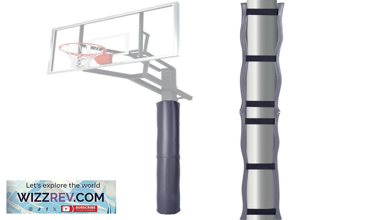 Thumbnail for VEVOR Basketball Pole Padding  71" Tall 1.2" Thick
