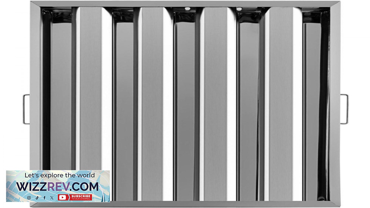Thumbnail for VEVOR Pack of 6 Hood Filters 19.5W x 24.5H Inch 430 Stainless