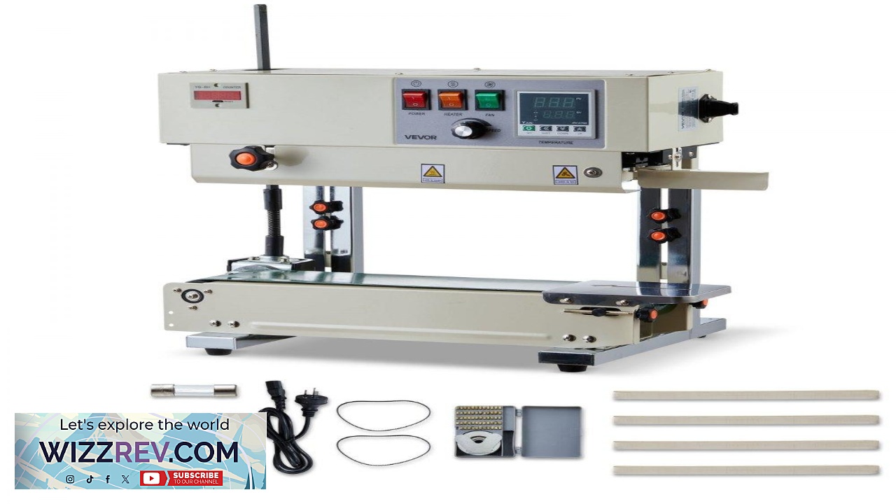 Thumbnail for VEVOR Vertical Band Sealer Machine  600W 11.02 lbs 5 kg