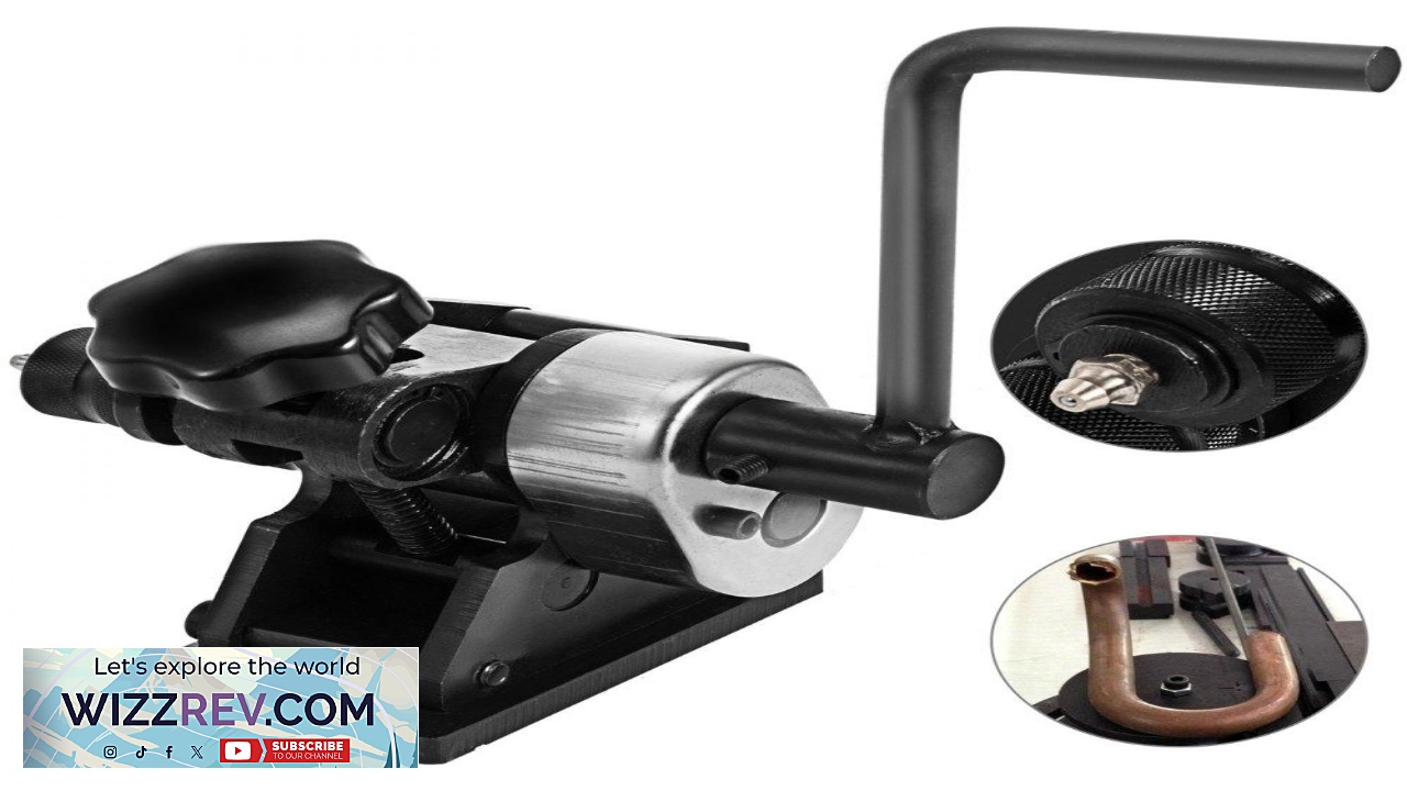 Thumbnail for VEVOR Manual Plate Steel Ring Bender 13 1 2inch Single Pinch Portable Hand Crank