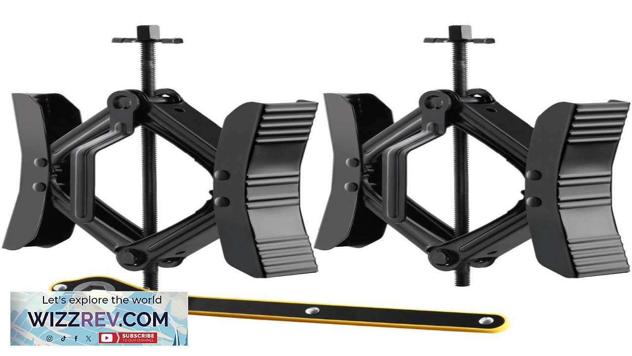 Thumbnail for VEVOR Camper Wheel Chock Stabilizer Heavy Duty H shaped RV Tire Locking Chock