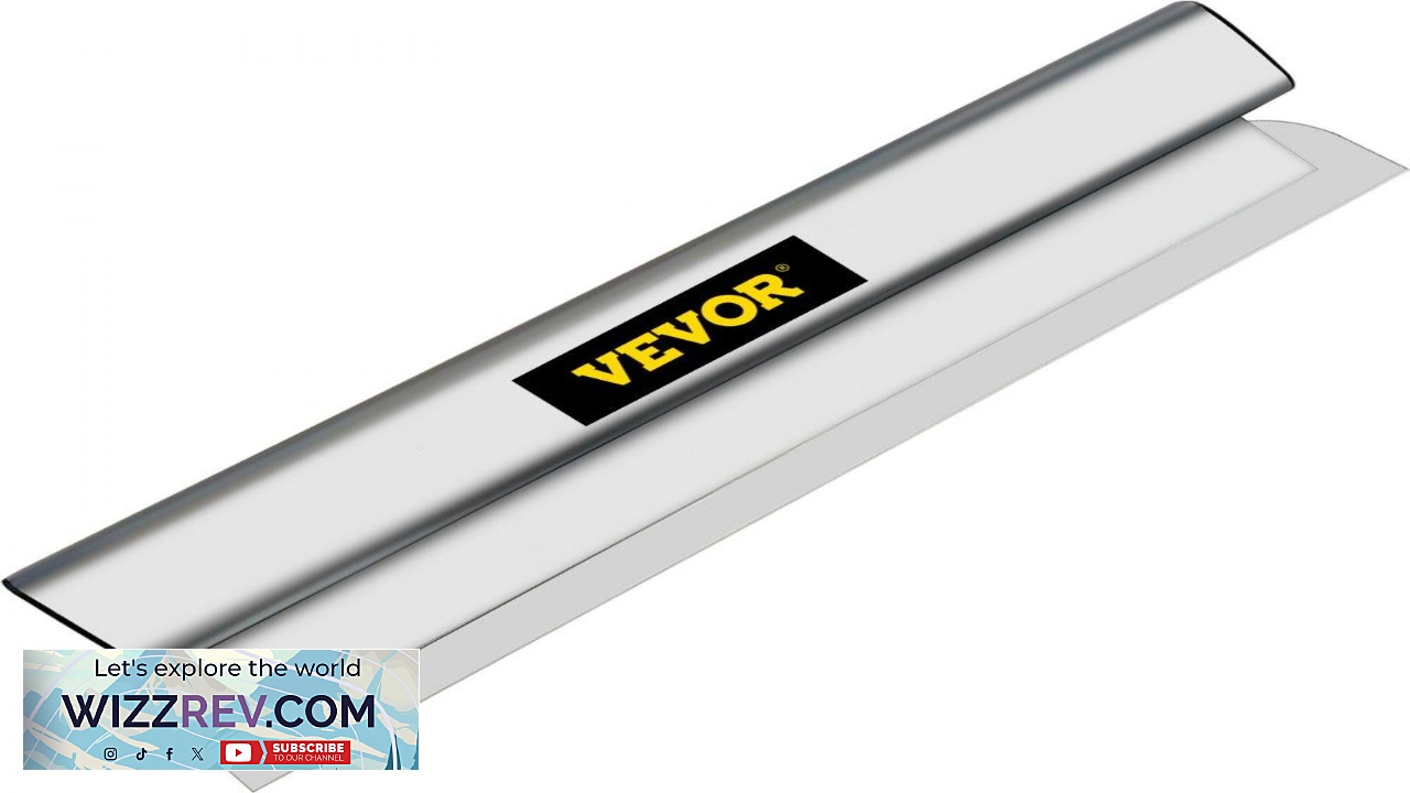 Thumbnail for VEVOR Skimming Blade 24 inch Smoothing Knife European Stainless Steel Construction Knife