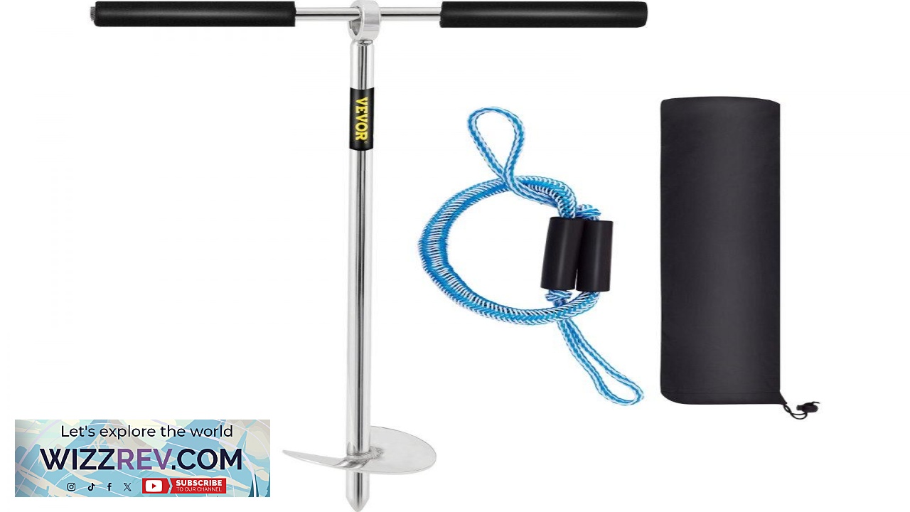 Thumbnail for VEVOR Sand Anchor 18 " Length Auger to The Beach and Sandbar 316