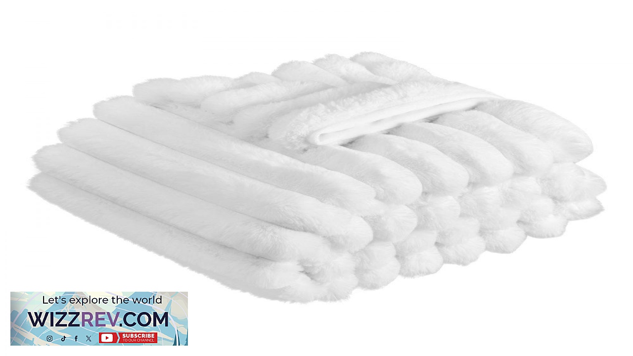 Thumbnail for VEVOR 50x60 Blanket Throw Faux Fur Velvet Lightweight