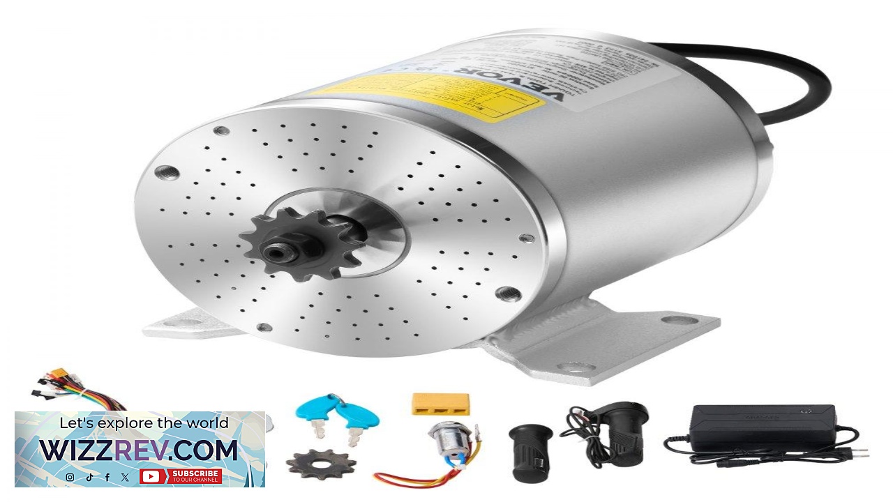 Thumbnail for VEVOR 500W Brushless DC Motor  36V 3000rpm 2.5 N.m 70dB