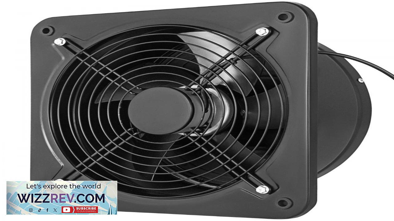 Thumbnail for Industrial Ventilation Extractor Metal Axial Exhaust Commercial Air Blower Fan 300mm
