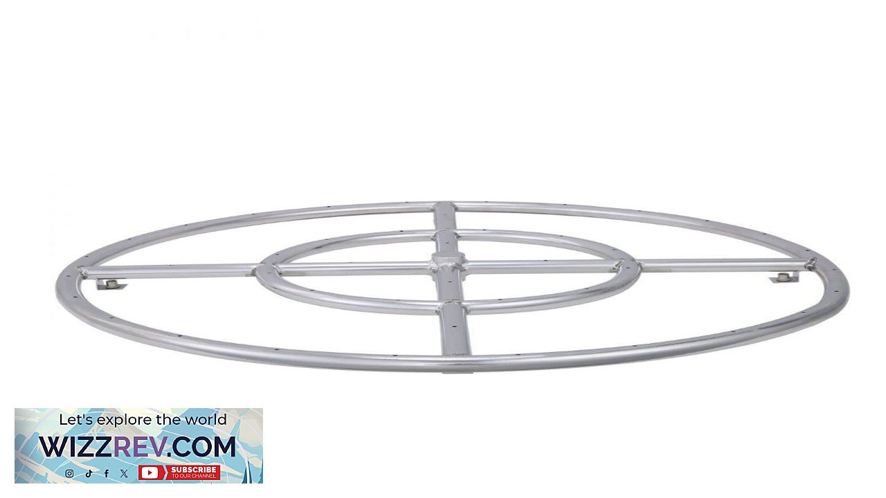 Thumbnail for VEVOR 24 inch Round Drop in Fire Pit Pan Stainless Steel Fire Pit