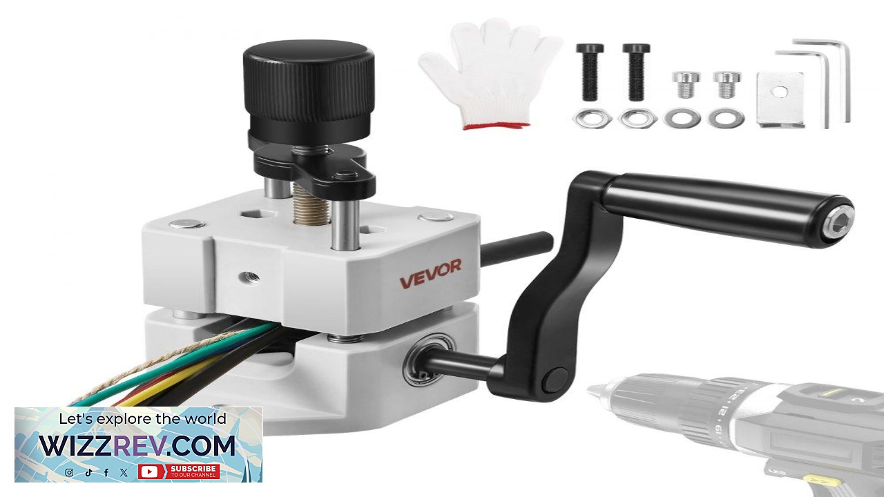Thumbnail for VEVOR Copper Wire Stripper 65Mn Blades & Drill Mode