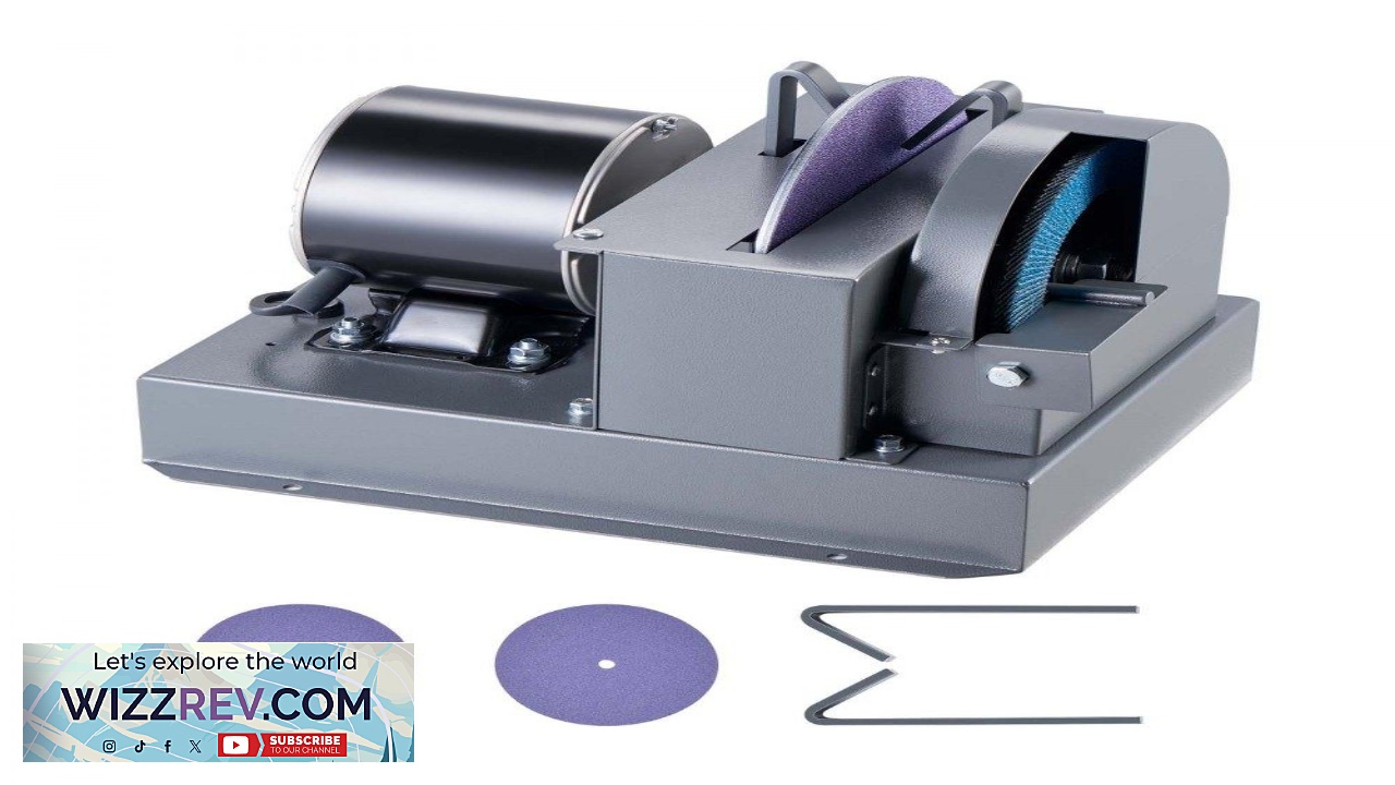 Thumbnail for VEVOR Lawnmower Blade Grinder  1 2HP 9" Ceramic Wheel