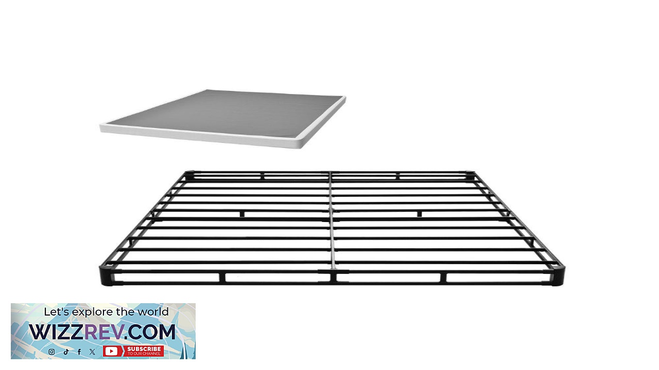 Thumbnail for VEVOR Queen Size Box Spring  Steel Durable & Easy Setup