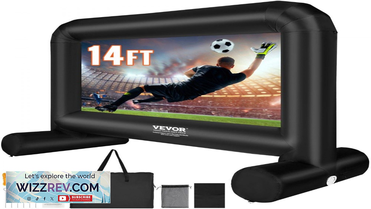 Thumbnail for VEVOR Inflatable Movie Screen 14 FT Inflatable Projector Screen for Outside
