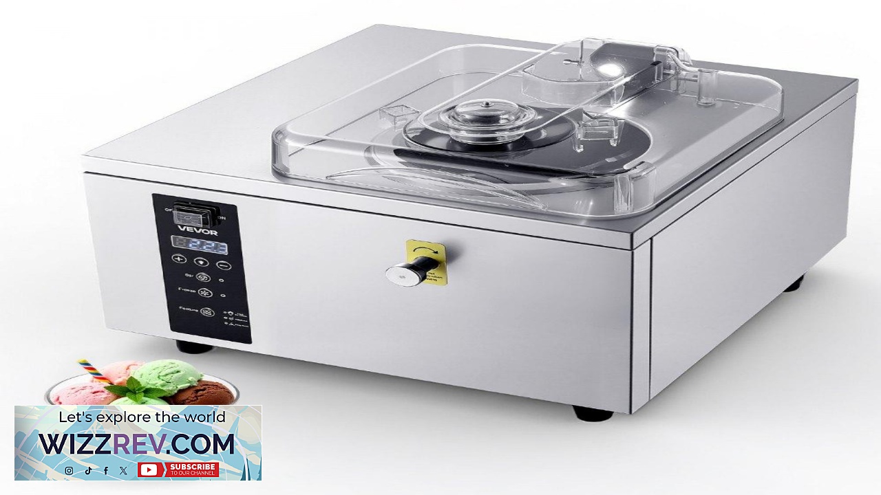 Thumbnail for VEVOR Commercial Hard Ice Cream Machine 500W 1.32 Gal Hour Gelato Hard Serve