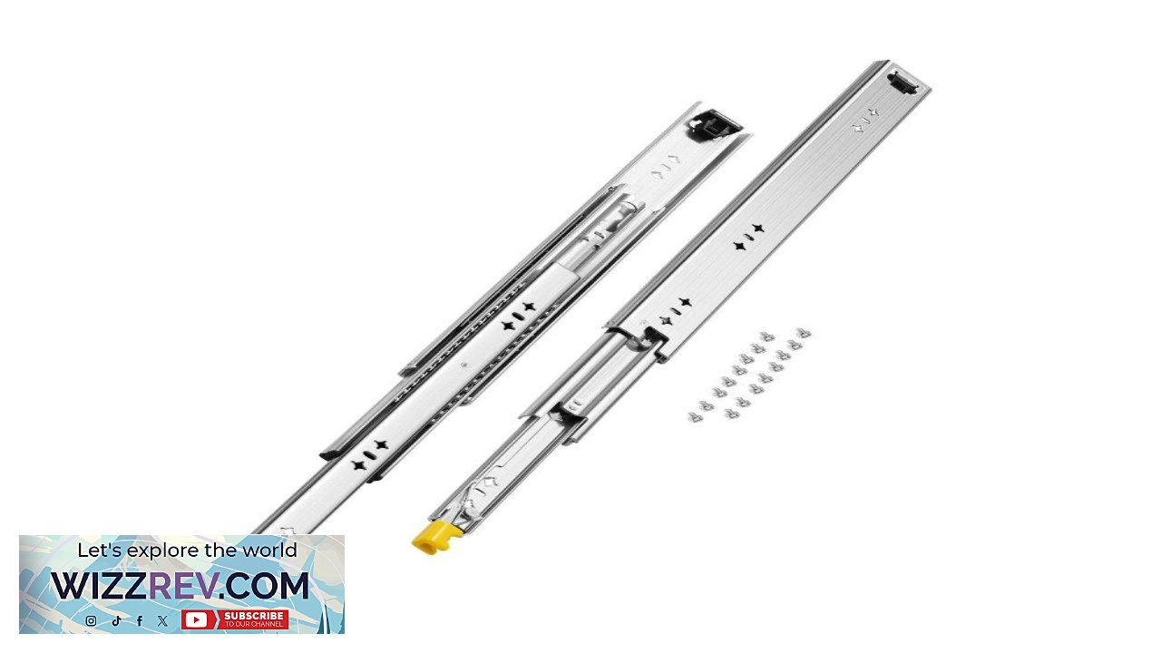 Thumbnail for VEVOR Dresser Drawer Slides 20" Heavy Duty Locking Rails
