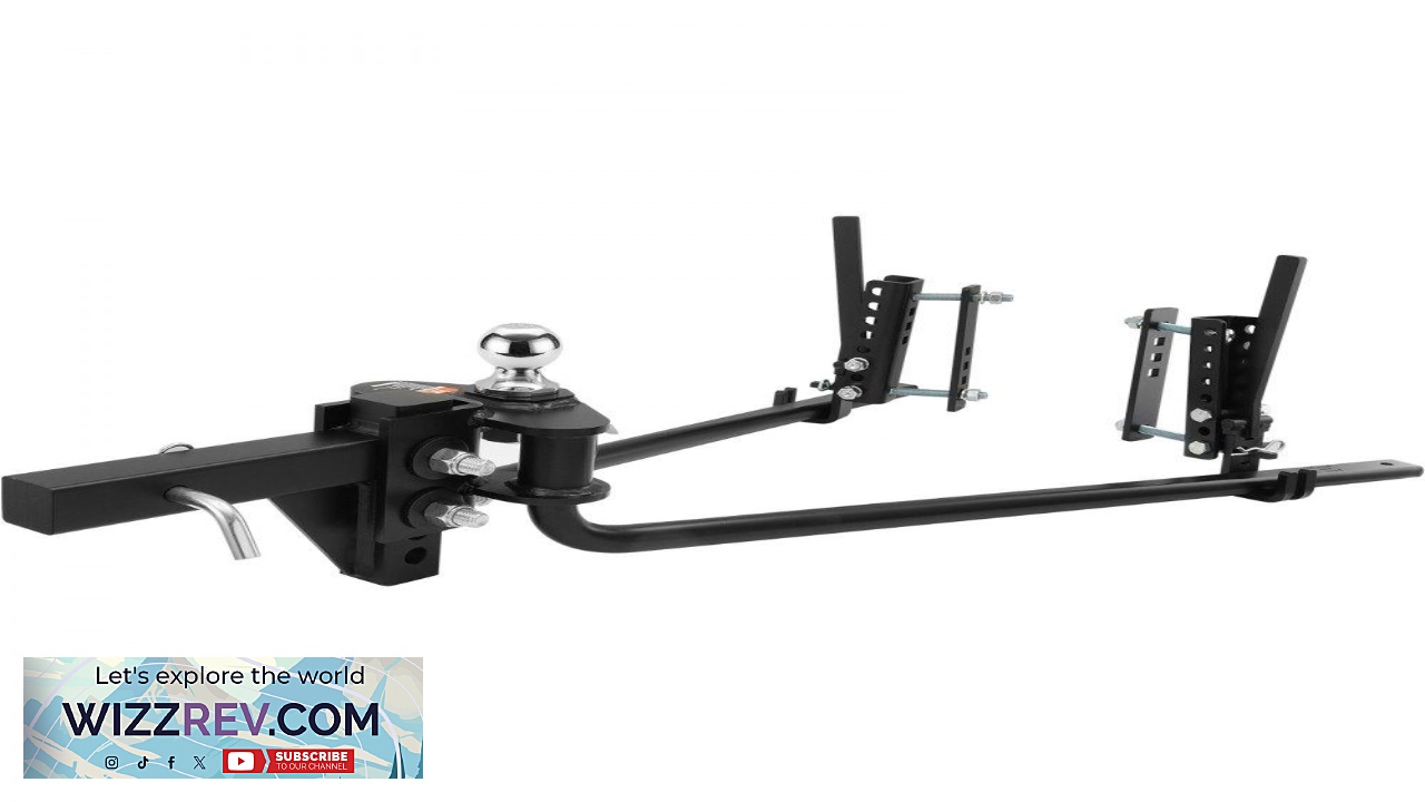 Thumbnail for VEVOR Weight Distribution Hitch 1 500 lbs Weight Distributing Hitches Kit with Sway
