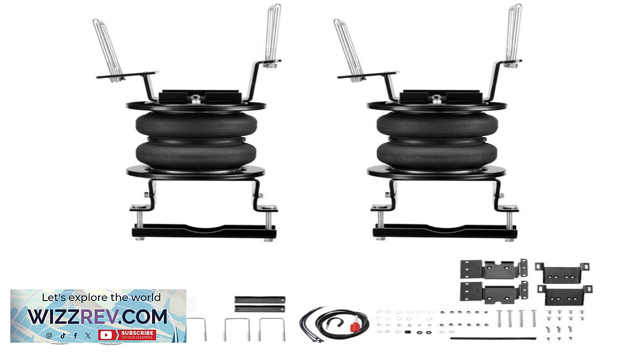 Thumbnail for VEVOR Air Bag Suspension Kit Air Springs Suspension Bag Kit Compatible