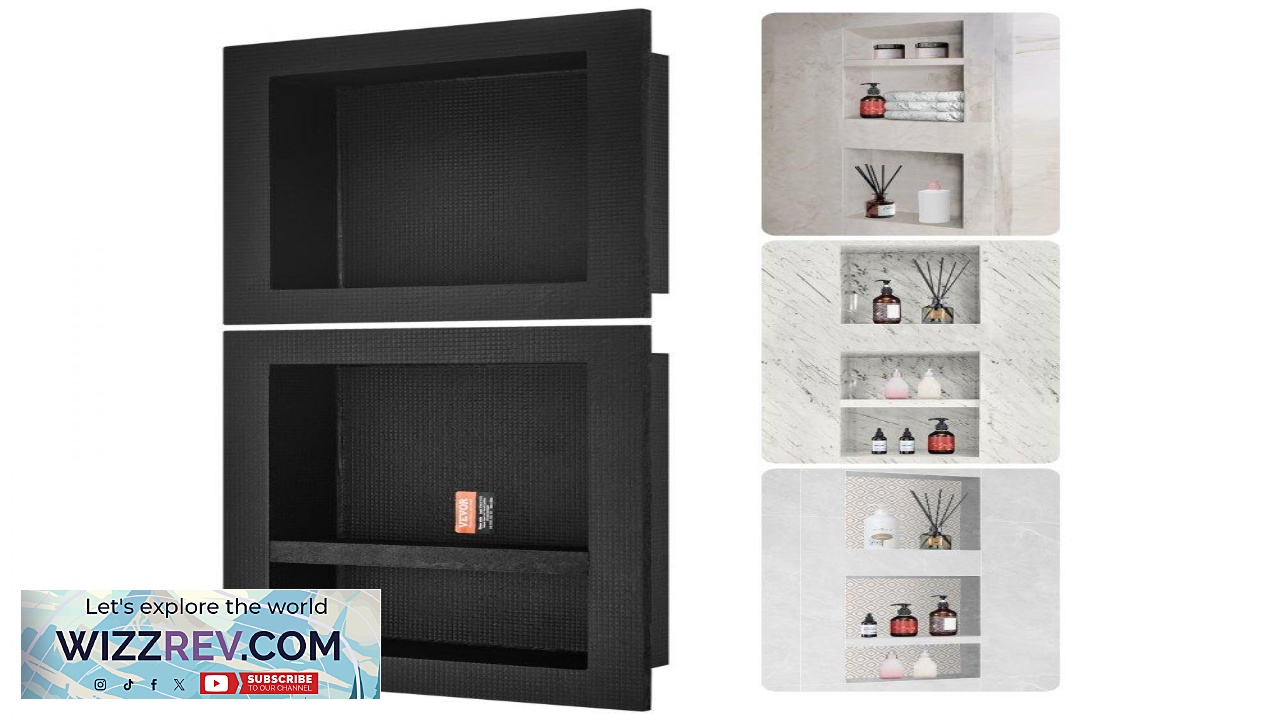 Thumbnail for VEVOR Shower Niche Ready for Tile 16" x 16" & 16" x