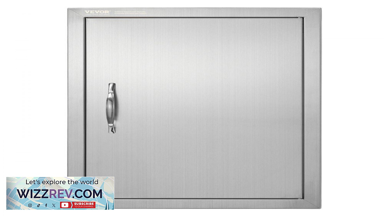Thumbnail for VEVOR BBQ Access Door 17W x 24H Inch Single Outdoor Kitchen Door