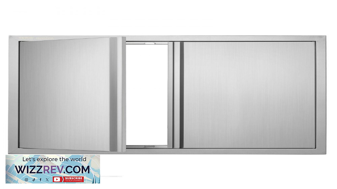 Thumbnail for VEVOR BBQ Access Door 36W x 24H Inch Double Outdoor Kitchen Door