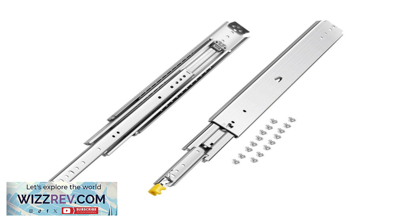 Thumbnail for VEVOR Side Mount Full Extension Drawer Slides  500 lbs Load