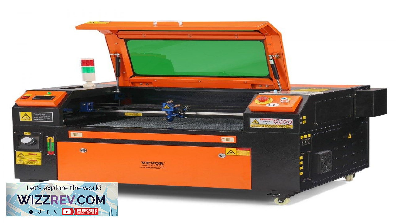 Thumbnail for VEVOR 60W CO2 Laser Engraver 16 x 24 in 19.7 IPS Laser