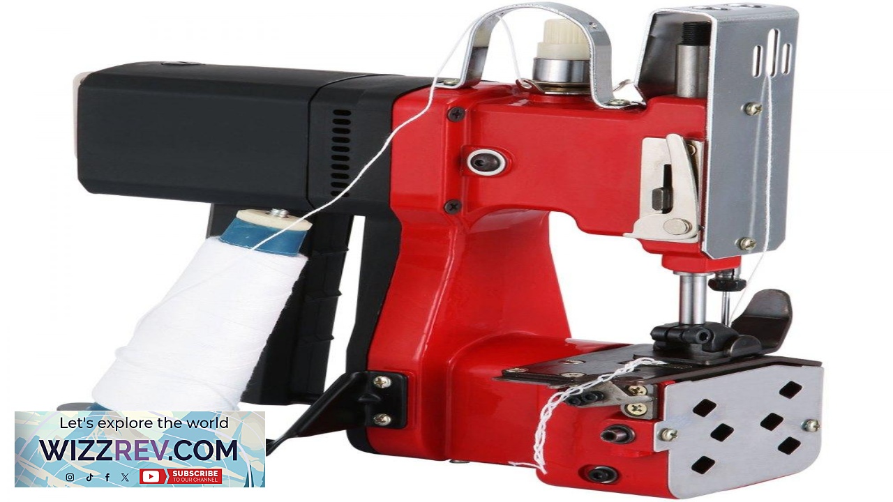 Thumbnail for VEVOR 110V Industrial Portable Electric Bag Stitching Closer Seal Sewing Machine