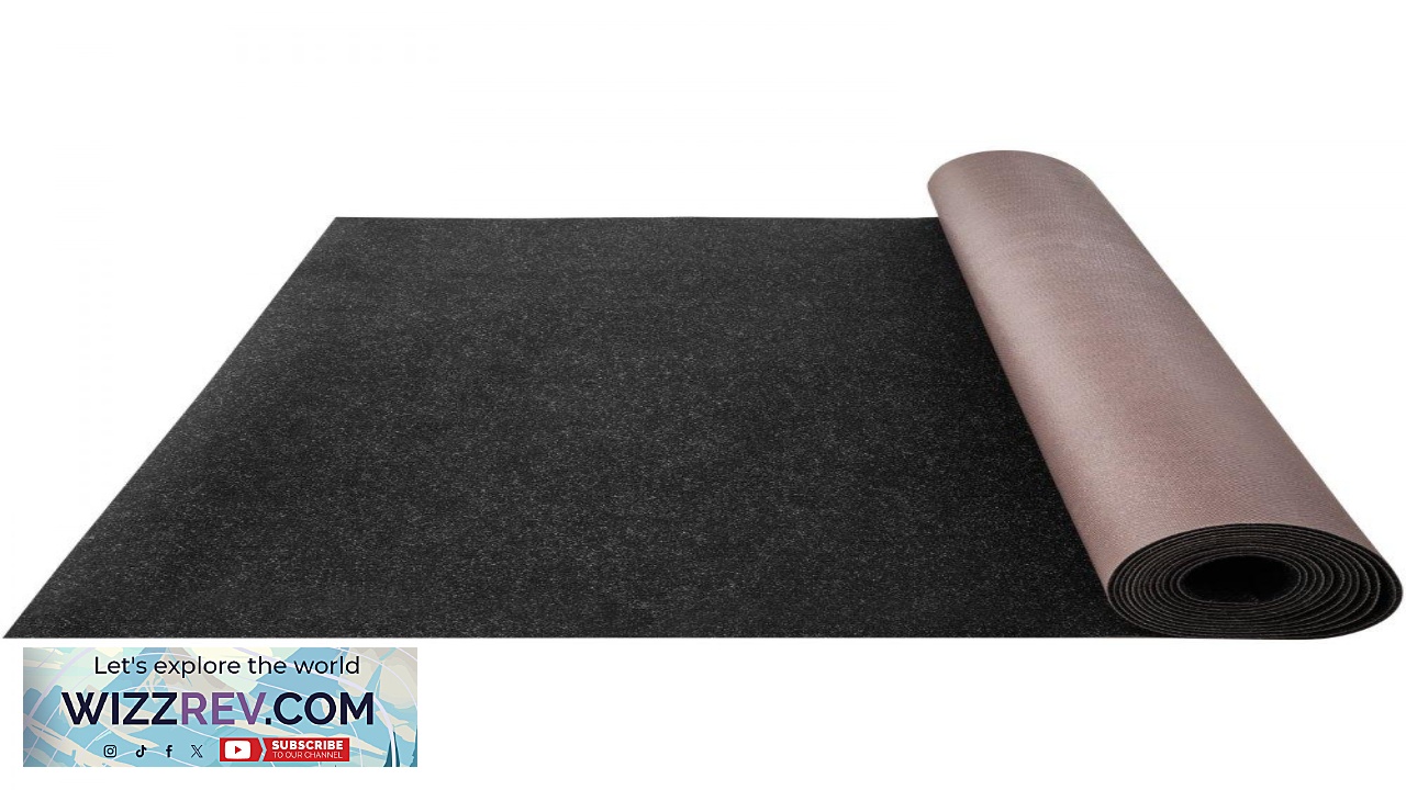 Thumbnail for VEVOR Marine Carpet 6 x 30 ft Boat Carpeting Charcoal Black Marine