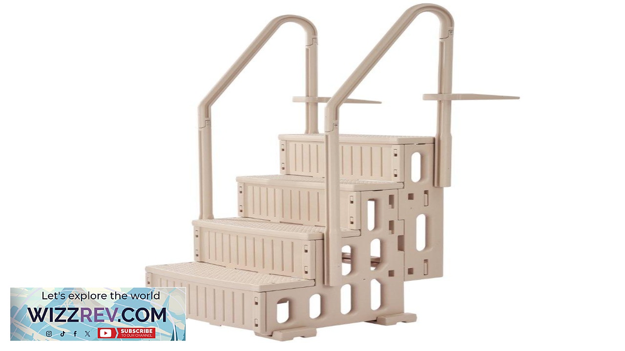 Thumbnail for VEVOR Step Ladder Swimming Pool 4 Step Heavy Duty