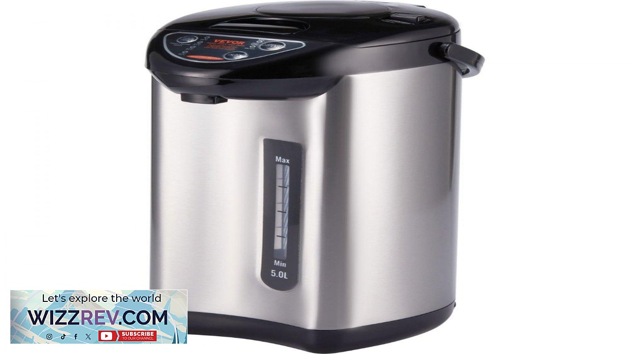 Thumbnail for VEVOR Hot Water Dispenser Adjustable 4 Temperatures Water Boiler and Warmer 304