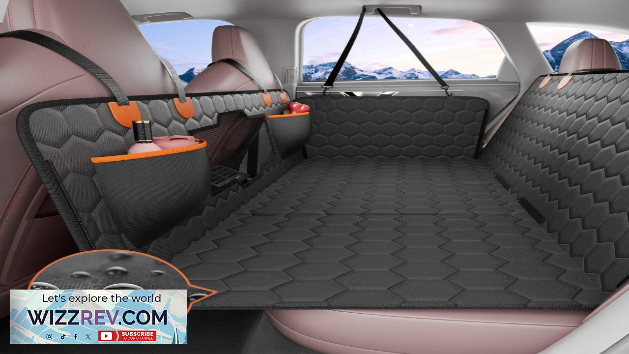 Thumbnail for VEVOR Dog Car Back Seat Cover  54 x 25.6 inch 600D