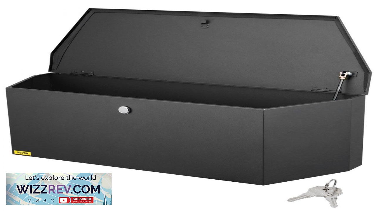 Thumbnail for VEVOR Travel Trailer Tongue Box  36"x12"x12" Lock & Keys
