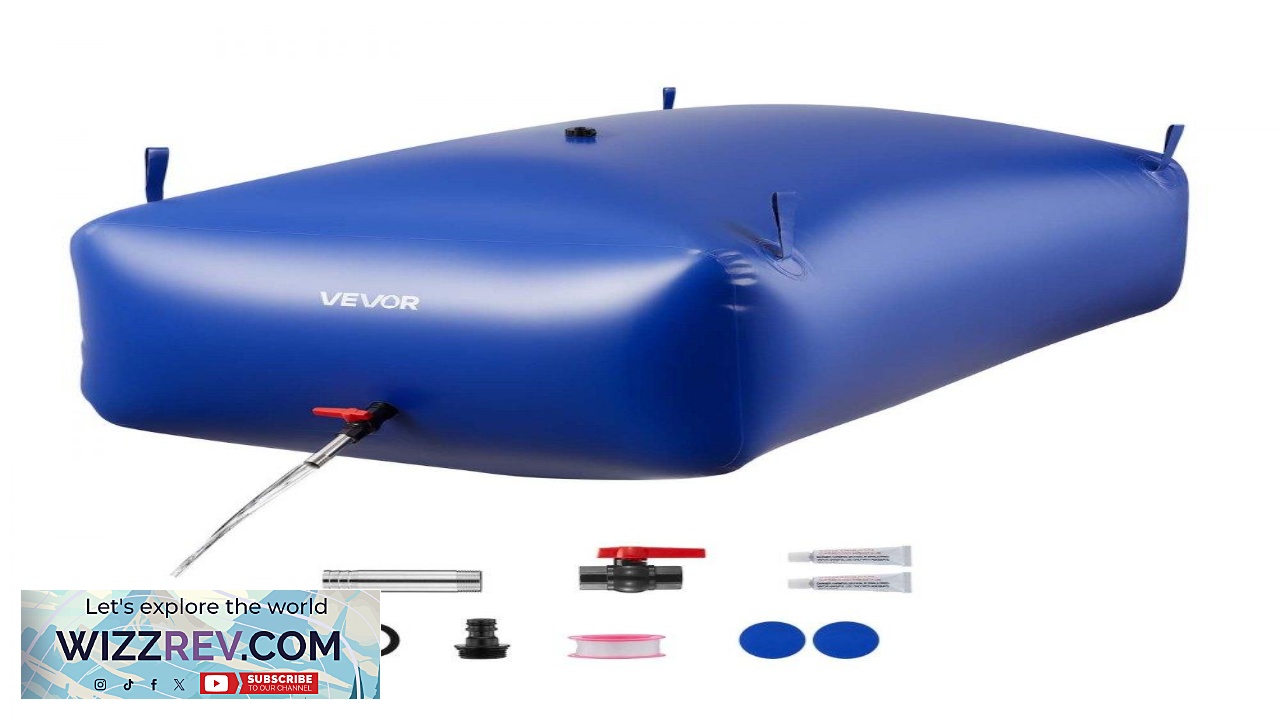 Thumbnail for VEVOR Water Storage Bladder 264.2 Gallon Large Capacity Water Bag Portable