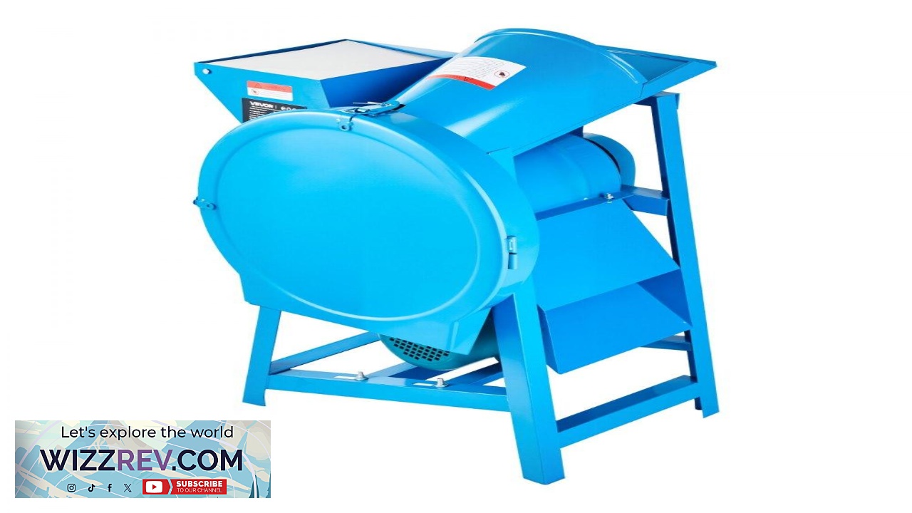 Thumbnail for VEVOR Hay Chopper 2200W Corn Straw Chopper with Double Feed Ports 1719lbs h