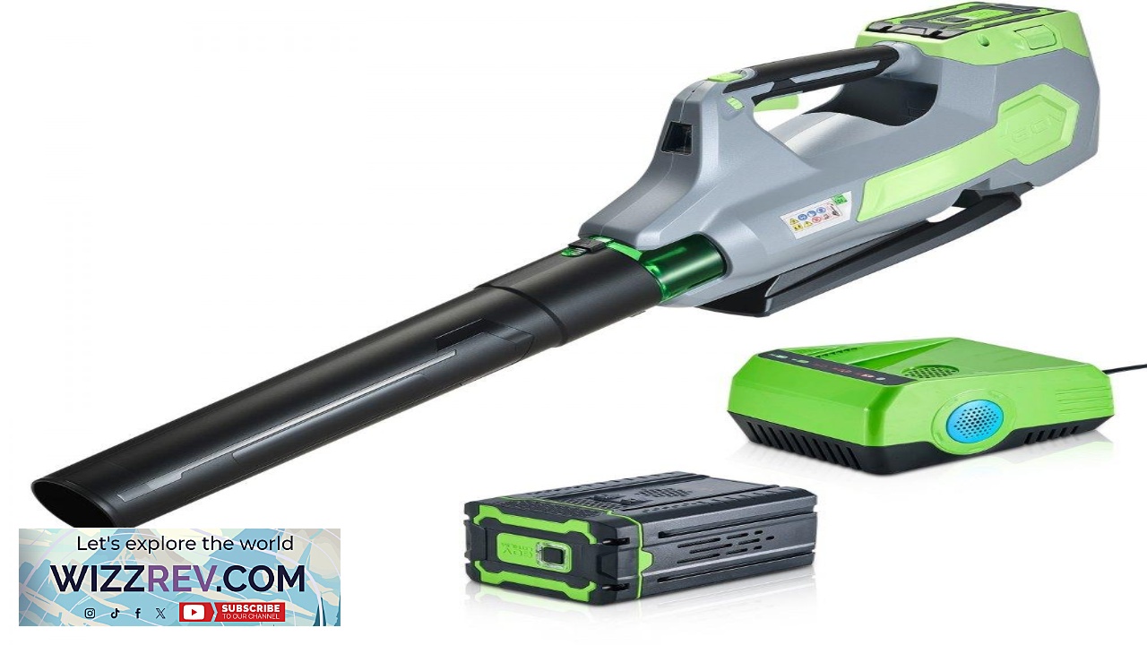 Thumbnail for VEVOR Lightweight Leaf Blower  60V 650 CFM 125 MPH 4Ah