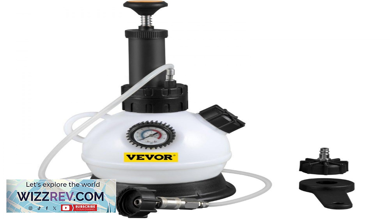 Thumbnail for VEVOR 2L Brake Fluid Pressure Bleeder Brake Fluid Replacement Tool Set Corrosion resistant
