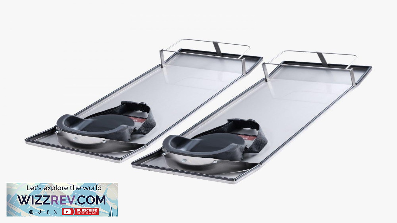 Thumbnail for VEVOR Concrete Knee Boards Stainless Steel 30'' x 10'' Concrete Sliders Knee