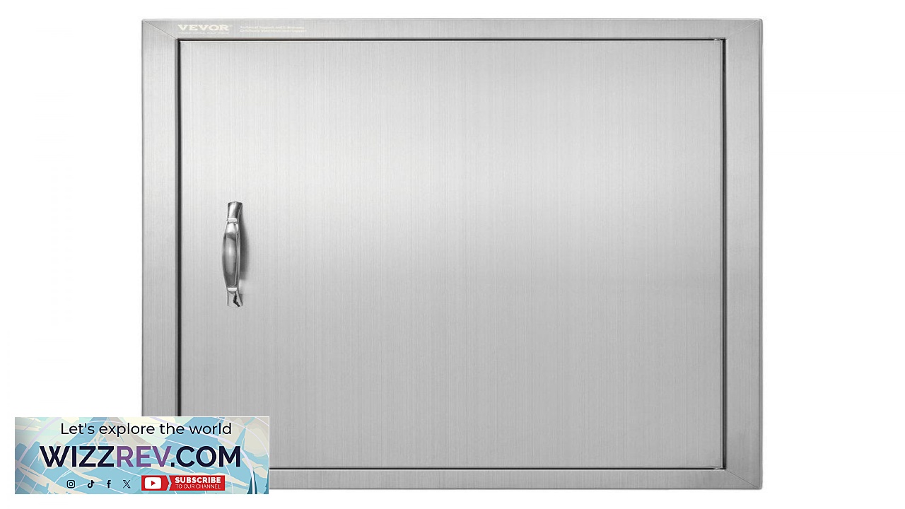 Thumbnail for VEVOR BBQ Access Door 20W x 27H Inch Single Outdoor Kitchen Door